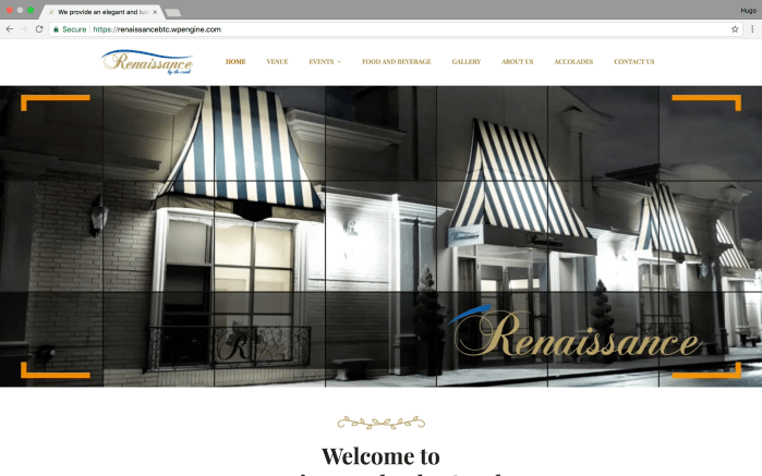 Renaissance by the Creek website hugo cukurs